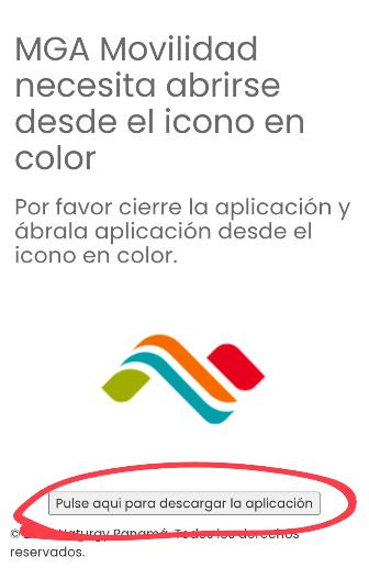 Instalación de la aplicación